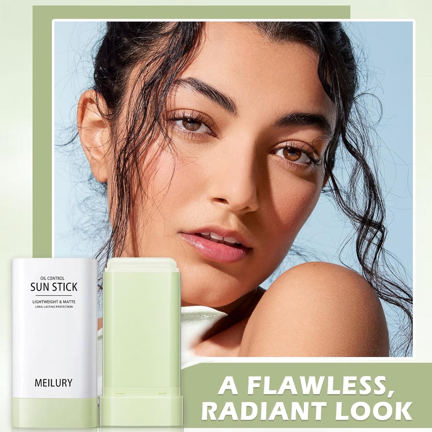 Korean for Face Body Lightweight Soft Sun Stick Long Lasting Oil Control Mineral