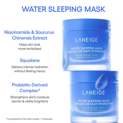Water Bank Blue Hyaluronic Cream Moisturizer: Hydrating Korean Face Cream with Squalane & Ceramide for Skin Barrier Support, Dermatologist-Tested