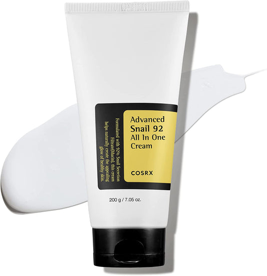 Transform Your Skin with Advanced Snail 92 All in One Cream - 200G of Hydrating Power for Dry and Sensitive Skin
