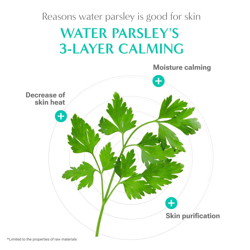 Water Parsley Calming Pad, Hypoallergenic Soothing Pad, Dead Skin Care, Replenish Moisture, Korean Skincare 60Pads 280G