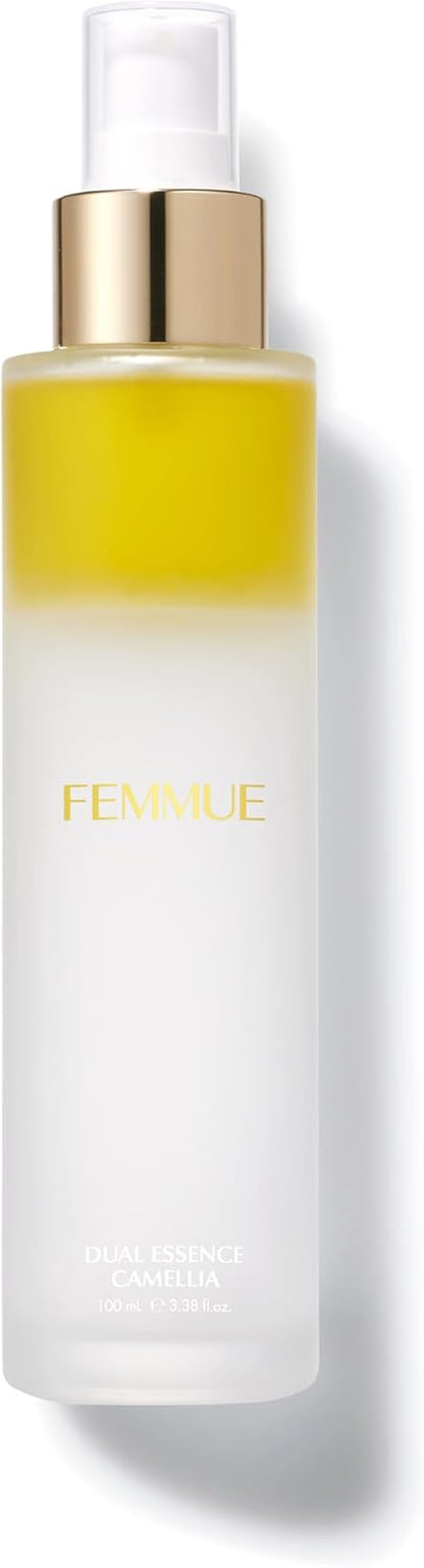 Revitalize Your Skin with Dual Essence Camellia Hydrating Face Toner Mist - Refreshing Korean Moisturizer (3.38 Oz)