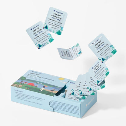 Korean Sunscreen Spf 50 (30 Pack) - Travel Size Sunblock Face & Body, Korean Beauty Skin Care Sun Block, Sun Cream