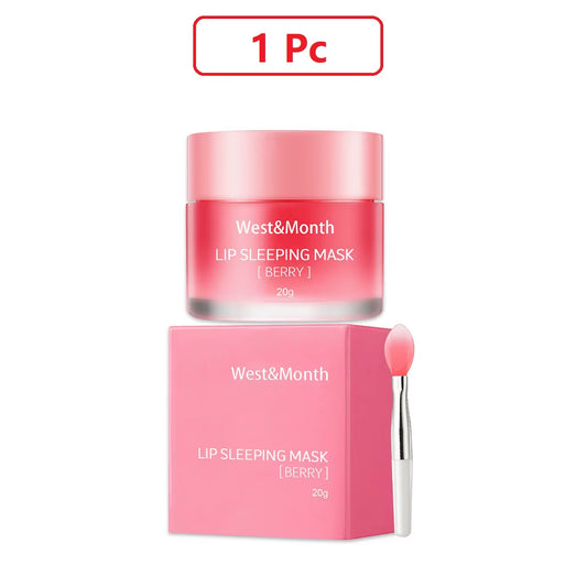 20G Berry Lip Sleeping Mask Night Sleep Maintenance Moisturizing Fade Lip Lines Nourishing Lip Balm Skin Care Korean Cosmetic