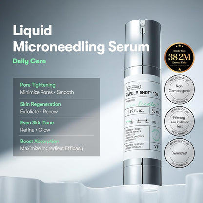 Transform Your Skin with CICA Reedle Shot 100 - The Ultimate Microneedling Serum for Radiant, Glass-Like Complexion!