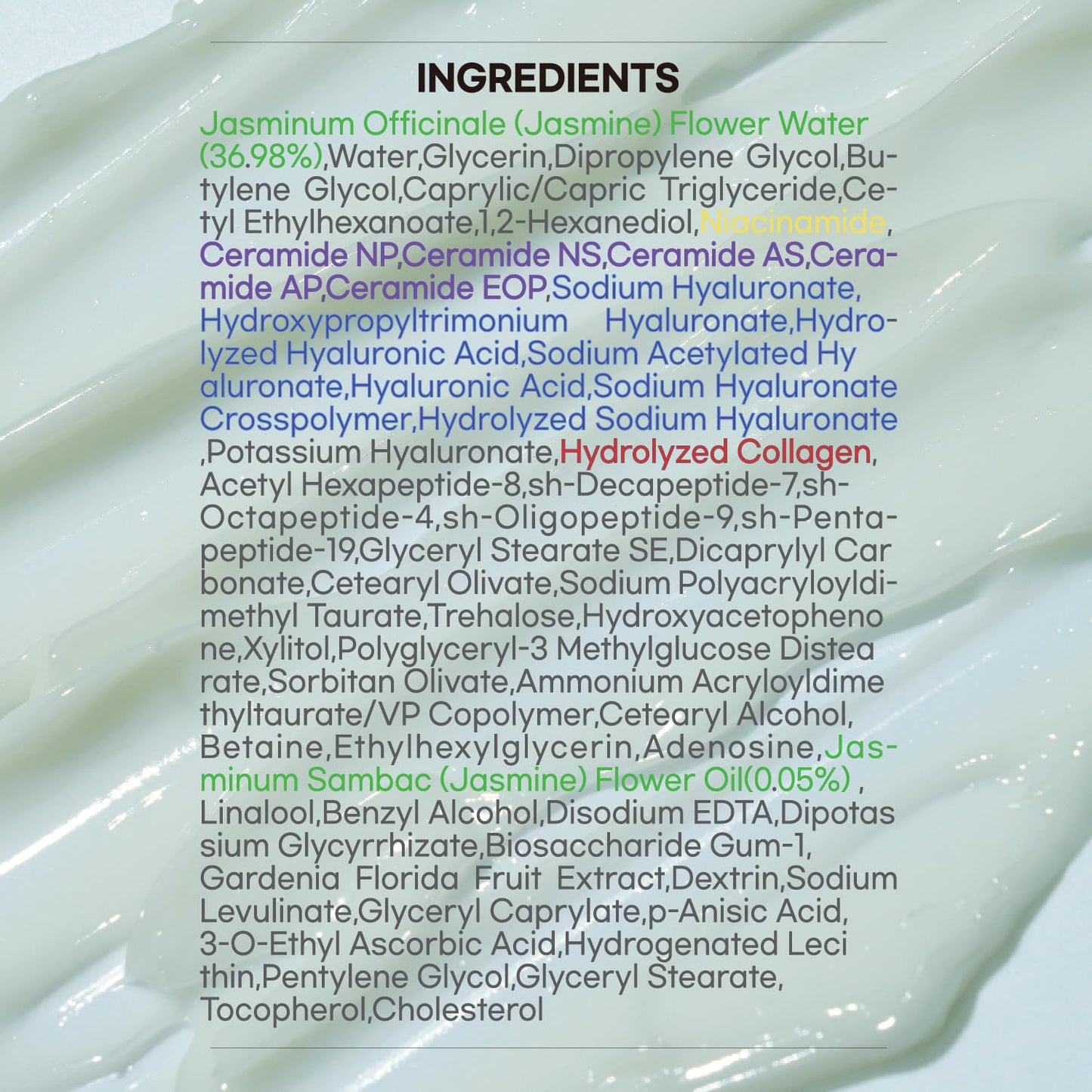 Jasmine 37% Daily Moisturizer, Face Cream, 3 Ounce, Easy-Facial Spa Moisturizing Cream, 90Ml, Korean Skincare