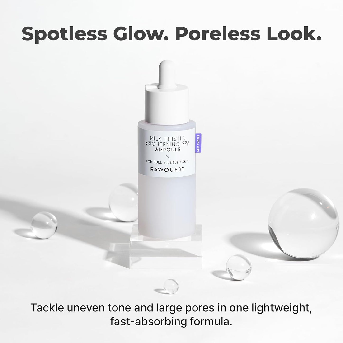 - Korean Face Serum Ampoule Pore Minimizing, Anti-Aging, Elasticity, Hydration, Plump & Dewy Skin | Non-Comedogenic W/ 82% Milk Thistle for Dry, Sensitive & Acne-Prone Skin, Korean Skin Care