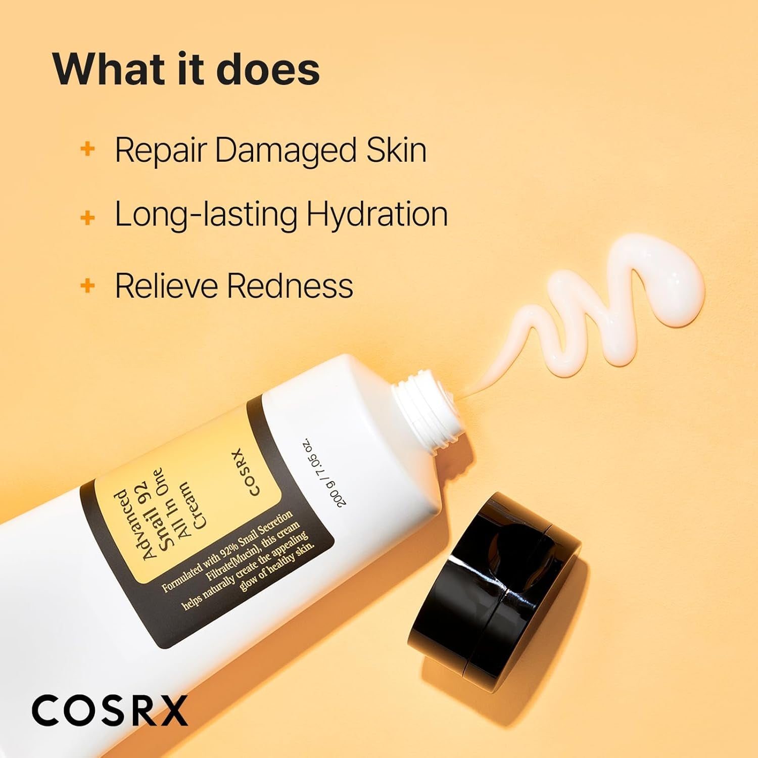 Transform Your Skin with Advanced Snail 92 All in One Cream - 200G of Hydrating Power for Dry and Sensitive Skin
