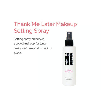 Achieve Flawless Skin with the Thank Me Later Illuminating Face Primer & Setting Spray Bundle - 2-Pack (Cruelty-Free)