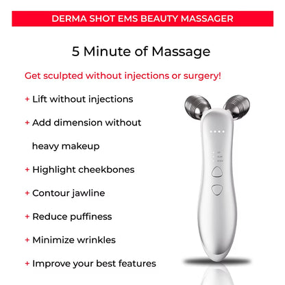 Revitalize Your Skin with the EMS Face Lifting Machine - Microcurrent Roller for Tightening, Rejuvenation, and Double Chin Removal