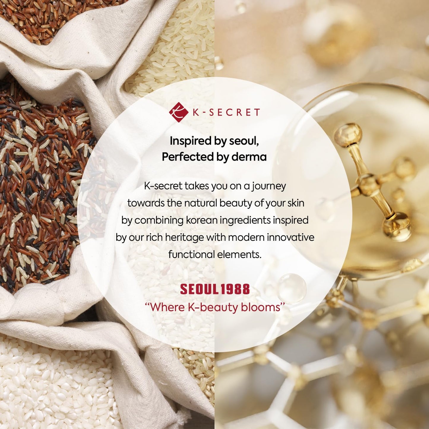 SEOUL 1988 Essence : Snail Mucin 97% + Rice, 100Ml/3.38Fl.Oz. | 97% Snail Secretion with Rice Ferment Filtrate and Rice Extract for Skin Hydration, Soothing | Korean Skincare |