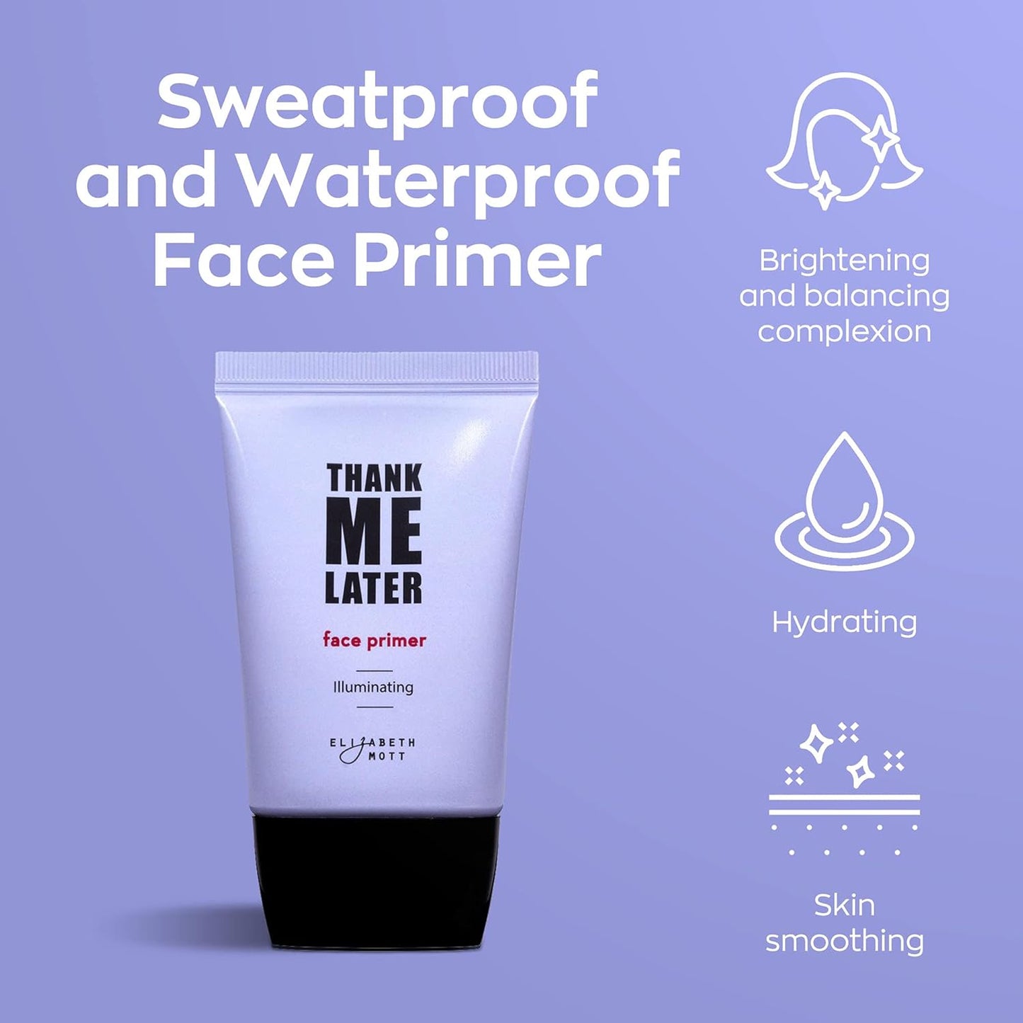 Achieve Flawless Skin with the Thank Me Later Illuminating Face Primer & Setting Spray Bundle - 2-Pack (Cruelty-Free)