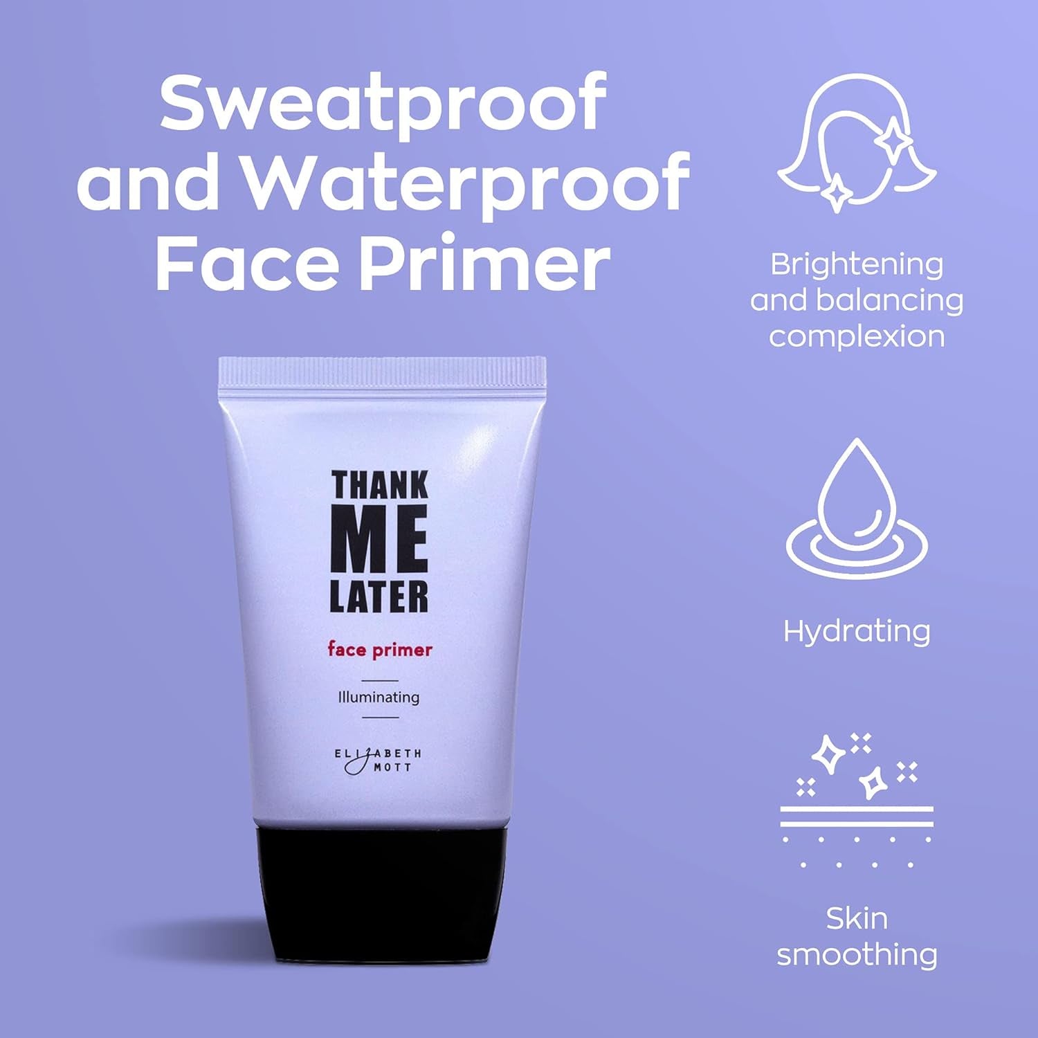 Achieve Flawless Skin with the Thank Me Later Illuminating Face Primer & Setting Spray Bundle - 2-Pack (Cruelty-Free)
