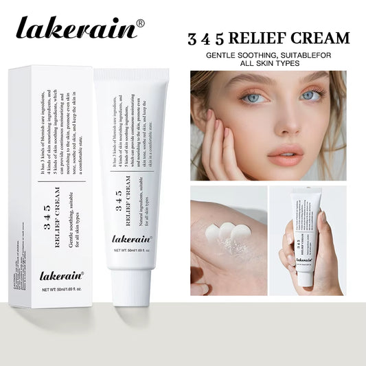 3 4 5 Relief Cream Address Blemishes Nourish the Skin and Provide Soothing Care Face Lifting Beauty Moisturizer Korean Cosmetics