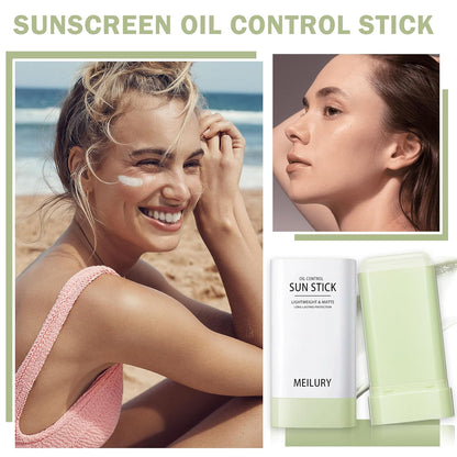 Korean for Face Body Lightweight Soft Sun Stick Long Lasting Oil Control Mineral