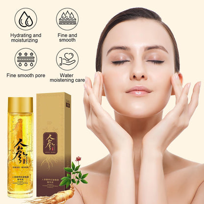 Ginseng Extract Liquid,Ginseng Extract Anti-Wrinkle Original Serum Oil,Korean Red Ginseng Polypeptide anti Aging Essence,Ginseng Moisturizer,Reduces Wrinkles,Improves Sagging (2Pcs)