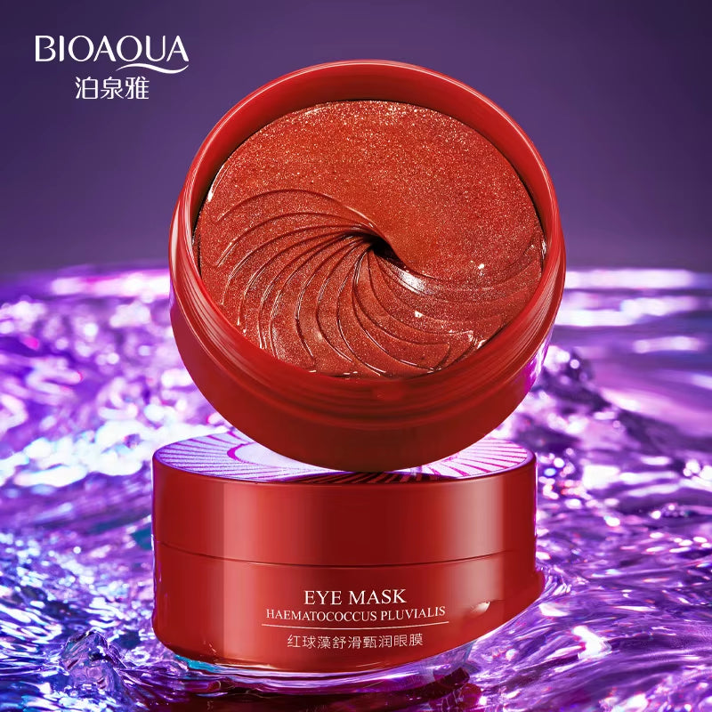 60Pcs Hydrating Moisturizing Eye Mask Cucumber Blueberry Fruit Extract Eye Patches Smoothing Repairing Collagen Korean Cosmetics