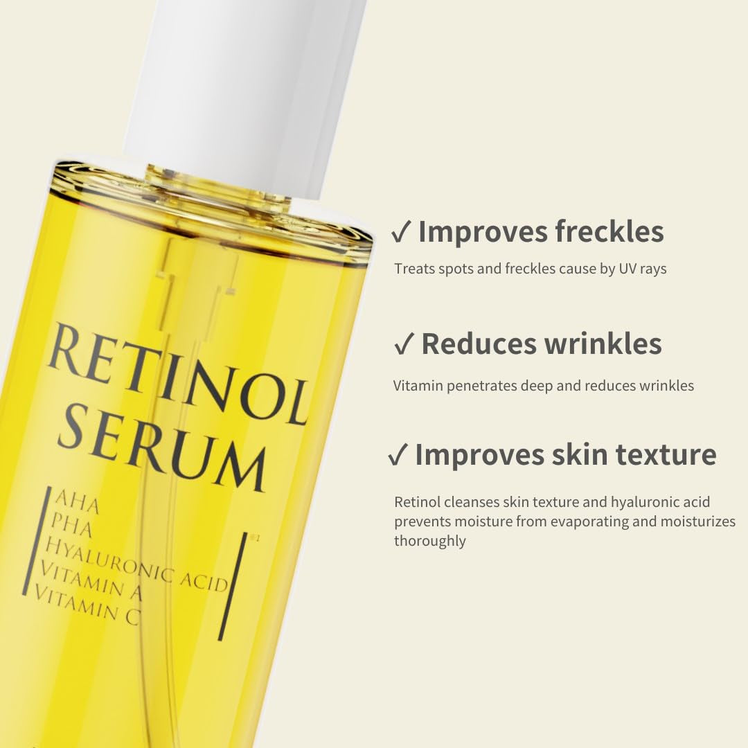 RETINOL Serum/Skin Moisturizer/Facial Moisturizers/ Official/Korean Cosmetics/Korean Skin Care/Retinol