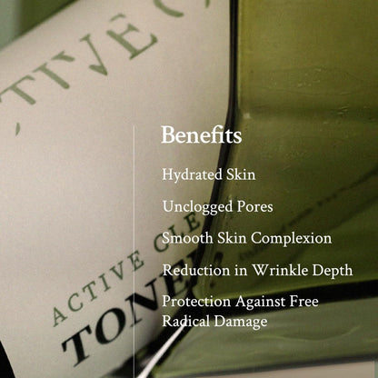 [Village 11 Factory] Active Clean Toner (120 Ml) Korean Skincare - Lightweight Hydrating Lotion - AHA + BHA - for Acne-Prone and Oily Skin - Gentle Ph - Hydrating and Exfoliating Care - Vegan Formula