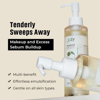 Pore Cleansing Oil – Lightweight Makeup & Blackhead Remover | Rose Fragrance, Hydrating | Gentle Botanical Cleanser for Sensitive Skin | Asian Skincare | C-Beauty’S Answer to Glass Skin (200 Ml)