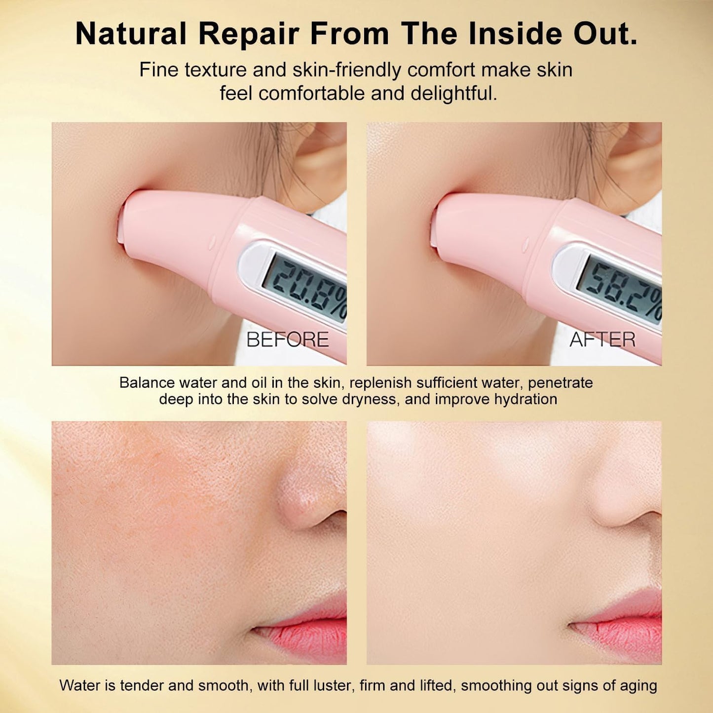 Ginseng Extract Liquid,Ginseng Extract Anti-Wrinkle Original Serum Oil,Korean Red Ginseng Polypeptide anti Aging Essence,Ginseng Moisturizer,Reduces Wrinkles,Improves Sagging (2Pcs)