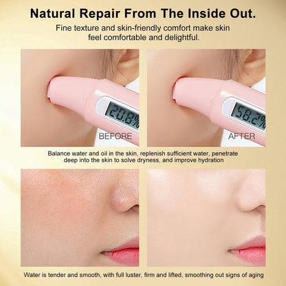 Ginseng Extract Liquid,Ginseng Extract Anti-Wrinkle Original Serum Oil,Korean Red Ginseng Polypeptide anti Aging Essence,Ginseng Moisturizer,Reduces Wrinkles,Improves Sagging (2Pcs)