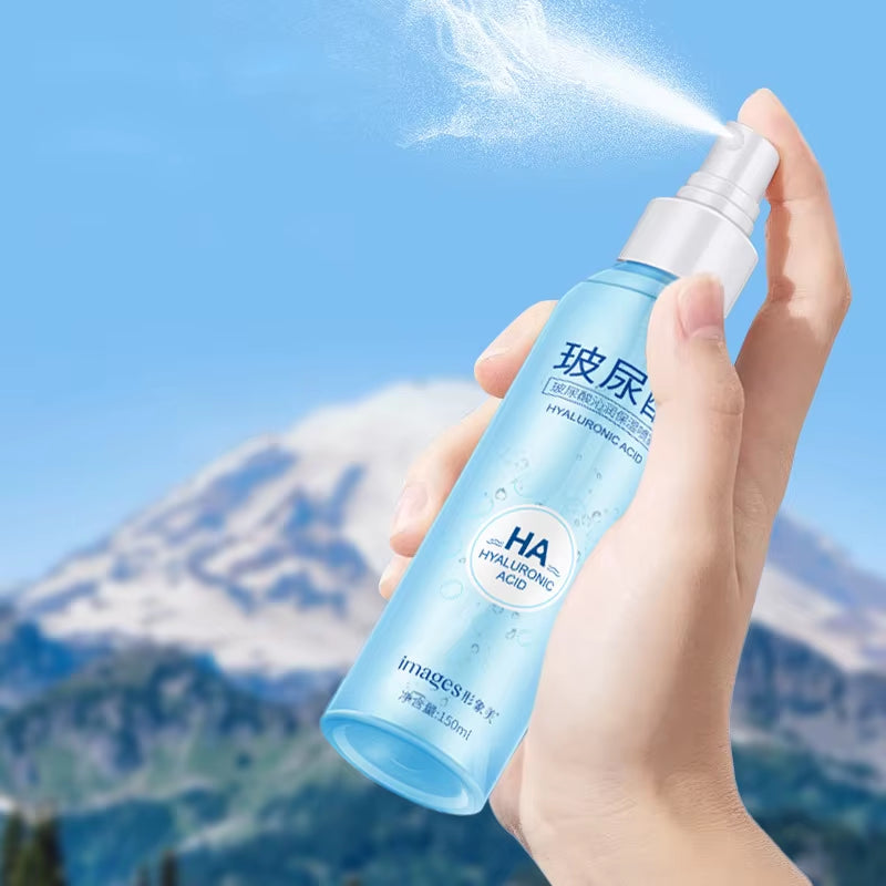 Hyaluronic Acid Moisturizing Spray Makeup Water Face Toner Refreshing Oil Control Hydrating Serum Tonic Skin Care Products 150Ml