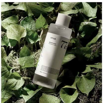 Revitalize Your Skin with Anua Heartleaf 77% Skin Care Set - Moisturizing Toner, Makeup Remover, Essence & White Birch 70% Facial Moisturizer