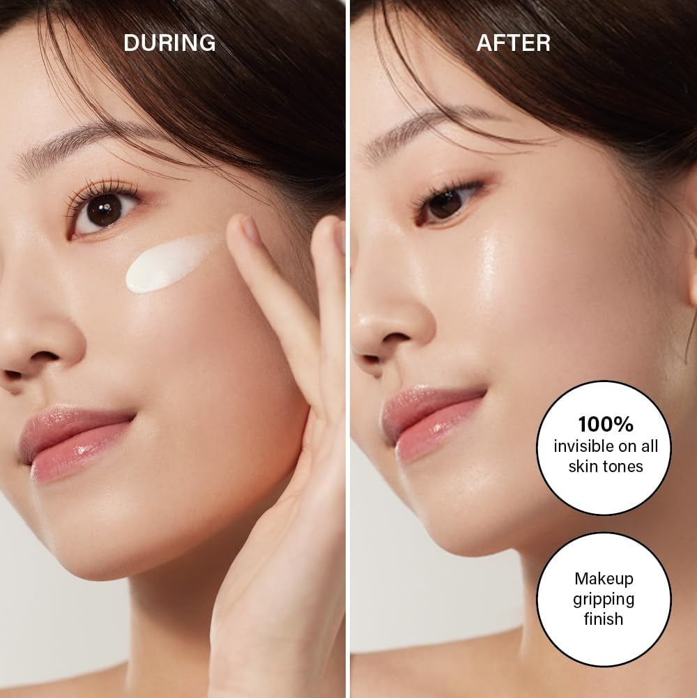 Vegan Airfit™ Sunscreen SPF 50+ PA++++, Korean Face Sun Lotion, Moisturizing Daily Protection for Sensitive Skin, No White Cast, Lightweight, Soothing & Hydrating Skincare, Reef Safe (50Ml)