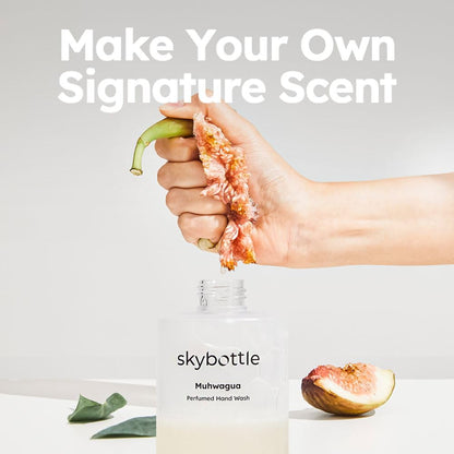 Liquid Hand Soap with Dispenser for Kitchen and Bathroom, Nourishing for Dry Skin, Hand Ritual, Luxury Hand Wash Perfumed with Fig Fruit Woody Scent, Christmas Gift, 10.1 Fl. Oz