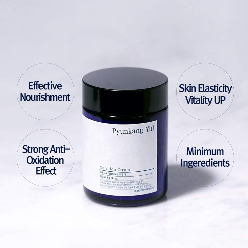 Experience Ultimate Hydration with PKY Nutrition Cream - Your Go-To Face Moisturizer for Balanced Nourishment and Zero Irritation (3.38 Fl.Oz, 100Ml)