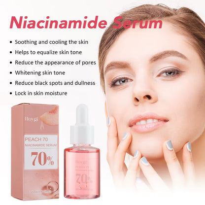 Niacinamide Serum Removal Melanin Fade Melasma Dark Spots Corrector Shrink Pores Brightening Moisturizing Face Serum Skin Care