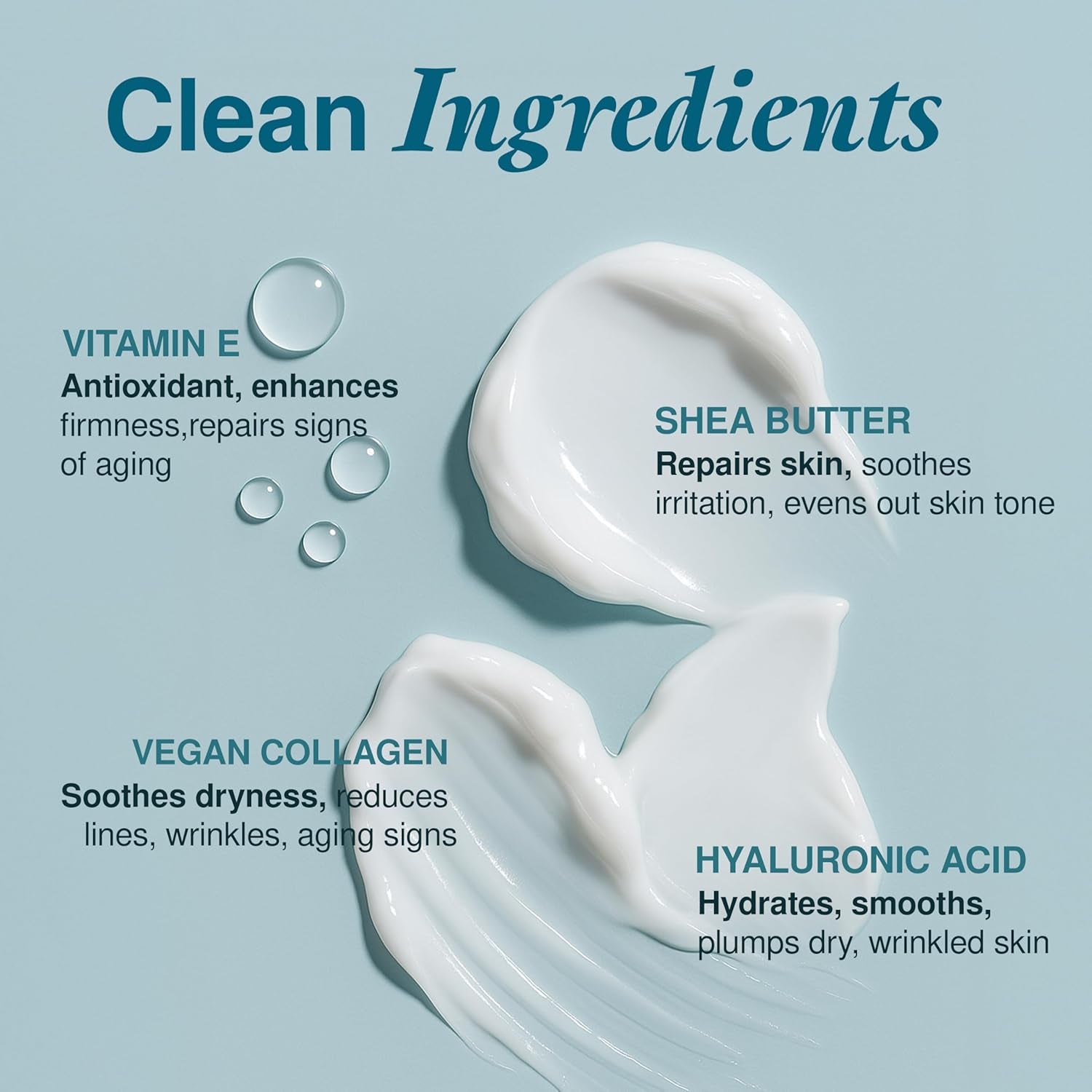 Hyaluronic Acid Serum for Face - Dermatologist Tested Hya & Retinol Ultra Hydrating Serum - Anti-Aging, Radiant Glowing Complexion, Wrinkle Reduction - Clean Beauty Korean Skin Care