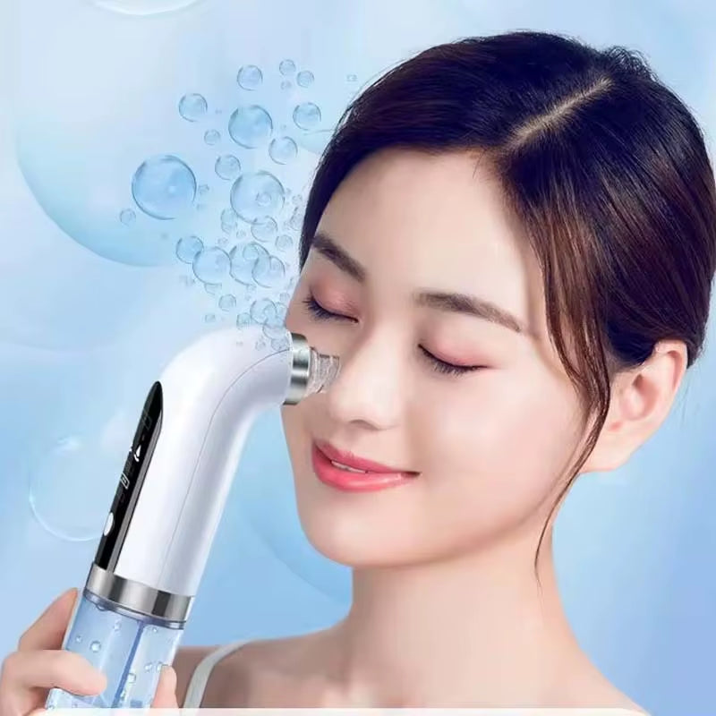 Transform Your Skin with the 2024 USB Rechargeable Electric Black Pore Vacuum Cleaner - Deep Cleansing Micro Bubble Beauty Tool