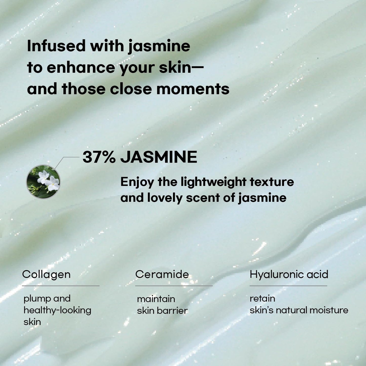 Jasmine 37% Daily Moisturizer, Face Cream, 3 Ounce, Easy-Facial Spa Moisturizing Cream, 90Ml, Korean Skincare