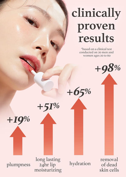 Korean Vegan Lip Oil - Appleginseng 0.12 Fl Oz + Korean Facial Clenaser - Snowflake Whipping Cleanser 5.07 Fl Oz Bundle