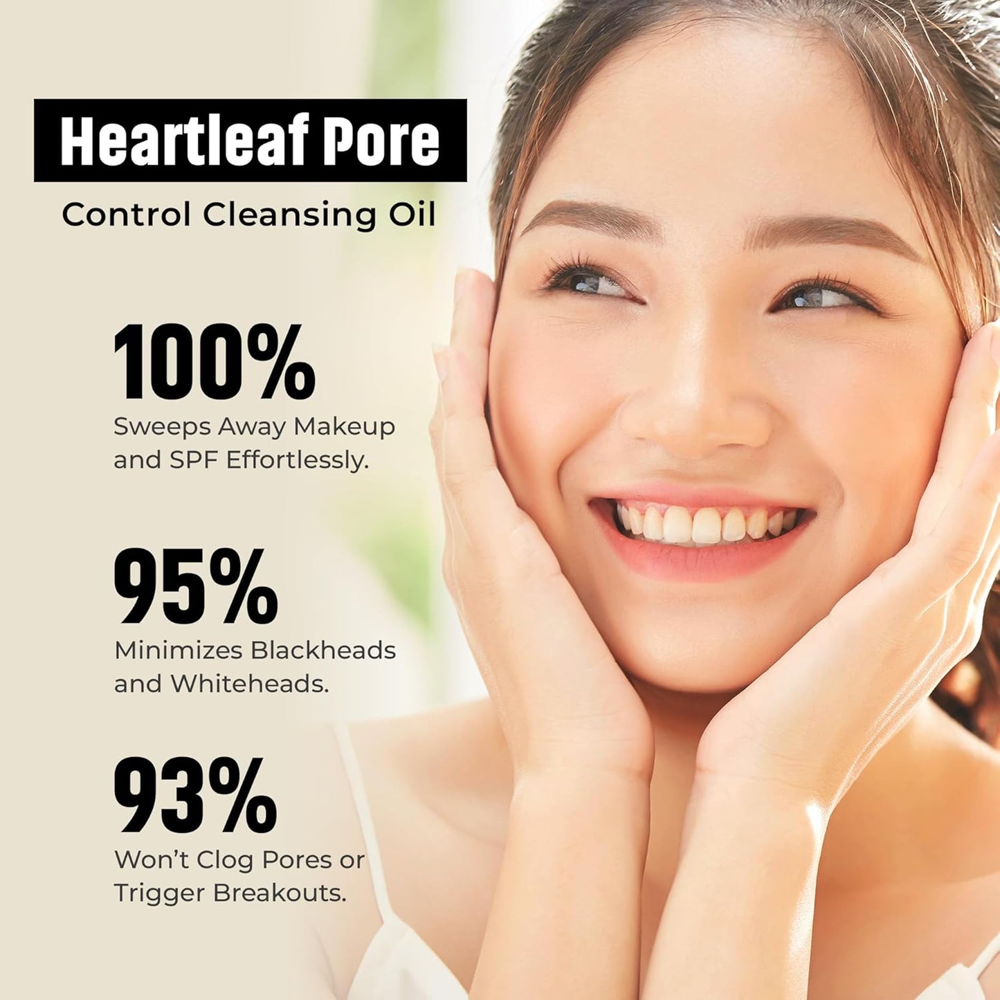 Pore Cleansing Oil – Lightweight Makeup & Blackhead Remover | Rose Fragrance, Hydrating | Gentle Botanical Cleanser for Sensitive Skin | Asian Skincare | C-Beauty’S Answer to Glass Skin (200 Ml)