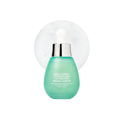 Cica Bakuchiol Blemish Ampoule - Korean Skincare Solution for Clearer Skin (35ml/1.18 Fl.Oz.)