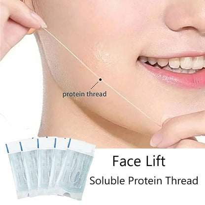 Lifting Instant Face Protein Thread Soluble Protein Thread Lifting Absorbable Collagen Thread Reduce Fine Lines Facial Care Tool