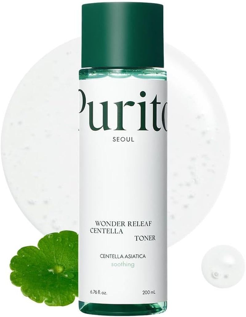Centella Toner, 200Ml 6.76 Fl.Oz, Korean Centella, Soothing, Hydration, Alcohol-Free Facial Toner for Face, K-Beauty, Korean Skin Care