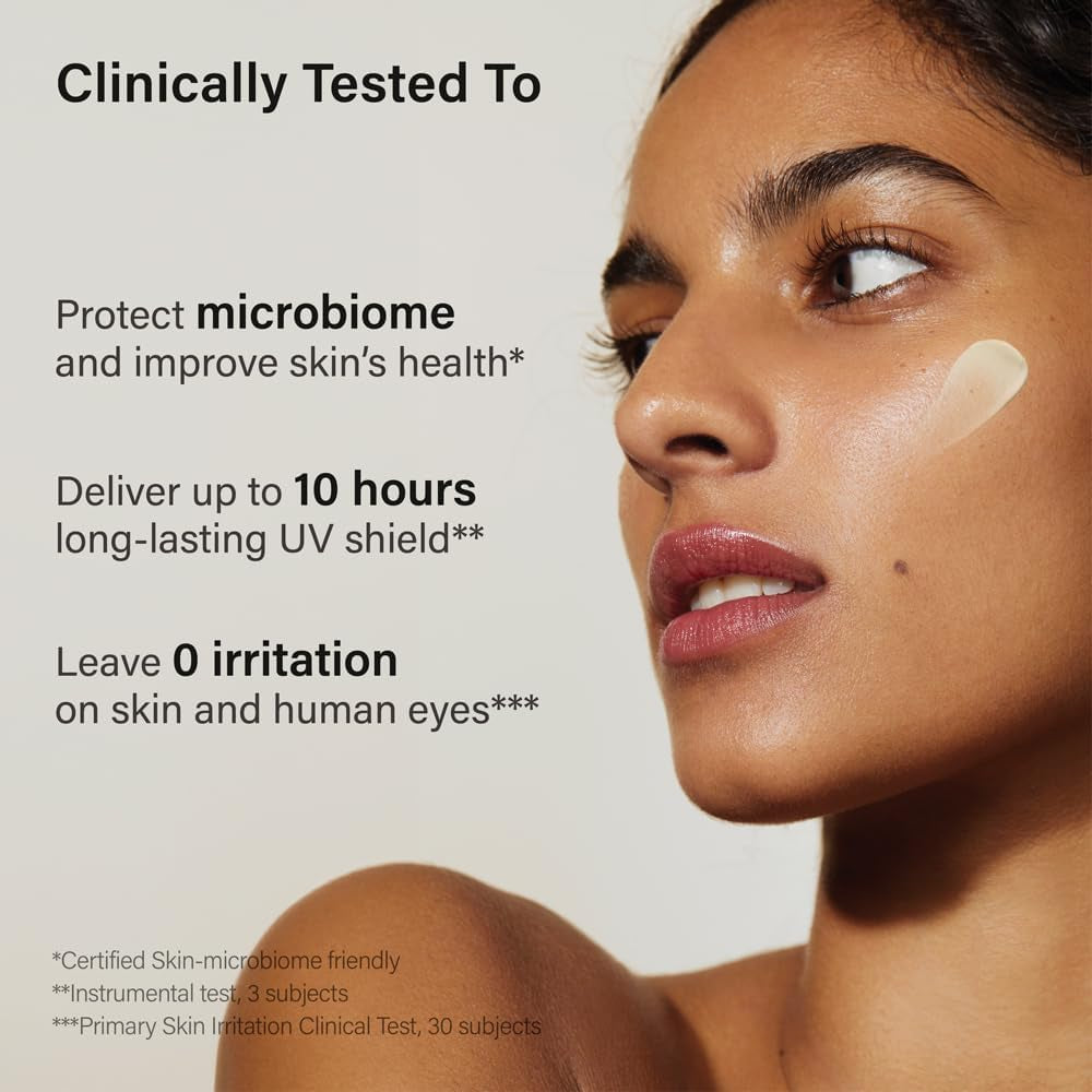 Vegan Airfit™ Sunscreen SPF 50+ PA++++, Korean Face Sun Lotion, Moisturizing Daily Protection for Sensitive Skin, No White Cast, Lightweight, Soothing & Hydrating Skincare, Reef Safe (50Ml)