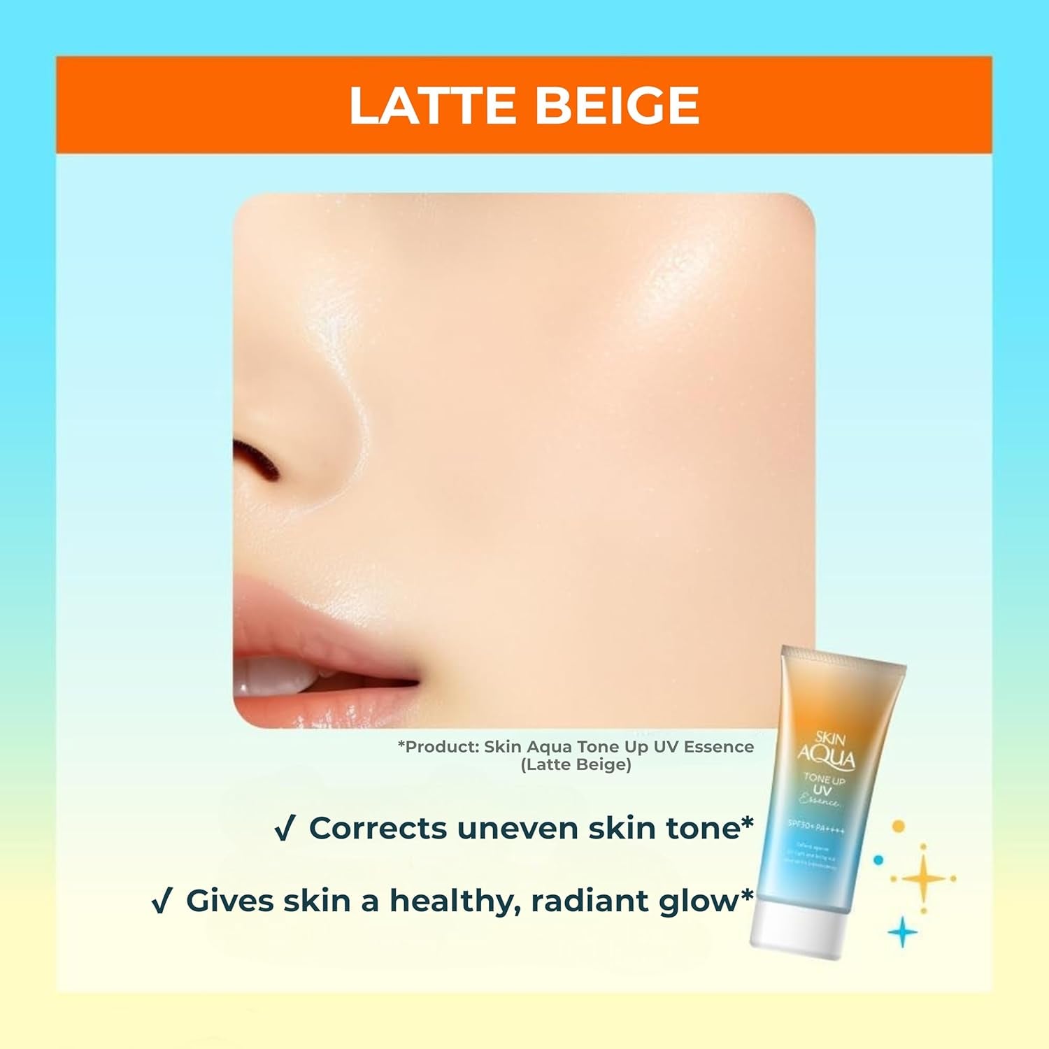 Rohto Tone up UV Essence 80G - Latte Beige