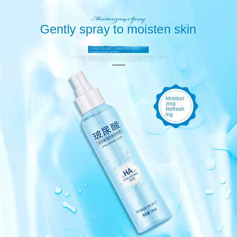 Hyaluronic Acid Moisturizing Spray Makeup Water Face Toner Refreshing Oil Control Hydrating Serum Tonic Skin Care Products 150Ml