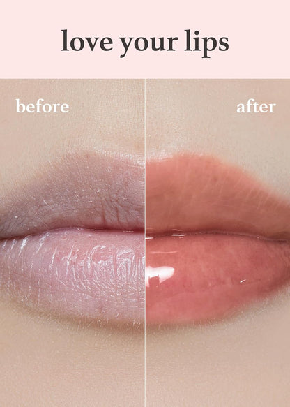 Korean Vegan Lip Oil - Appleginseng 0.12 Fl Oz + Korean Facial Clenaser - Snowflake Whipping Cleanser 5.07 Fl Oz Bundle