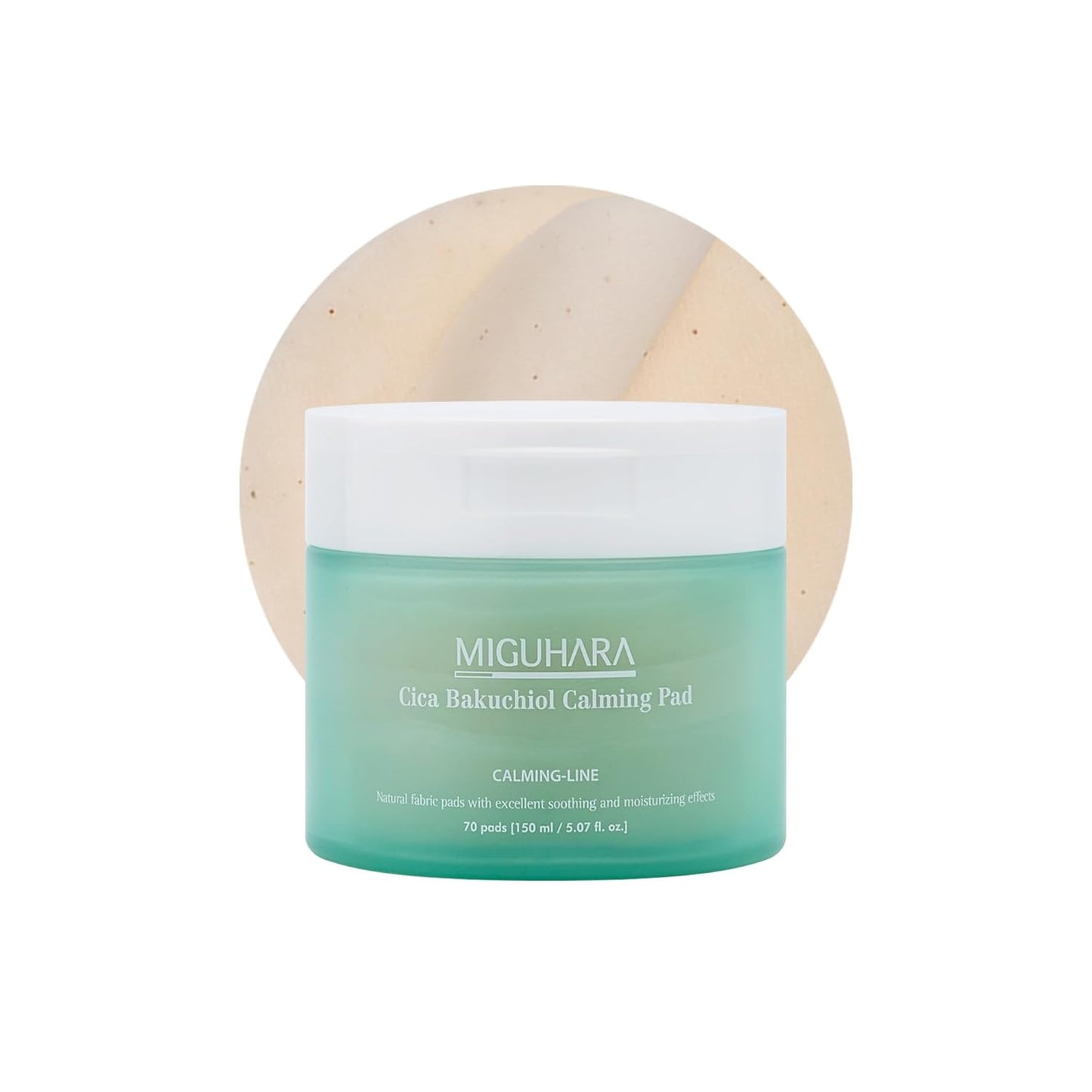 Revitalize Your Skin with Cica Bakuchiol Calming Pads - Soothing Korean Skincare Toner (150ml)