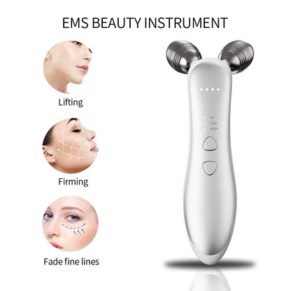 Revitalize Your Skin with the EMS Face Lifting Machine - Microcurrent Roller for Tightening, Rejuvenation, and Double Chin Removal