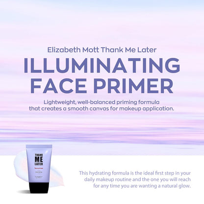 Achieve Flawless Skin with the Thank Me Later Illuminating Face Primer & Setting Spray Bundle - 2-Pack (Cruelty-Free)