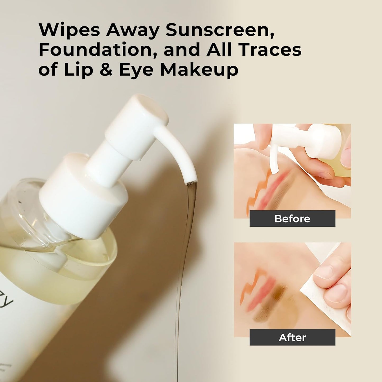 Pore Cleansing Oil – Lightweight Makeup & Blackhead Remover | Rose Fragrance, Hydrating | Gentle Botanical Cleanser for Sensitive Skin | Asian Skincare | C-Beauty’S Answer to Glass Skin (200 Ml)