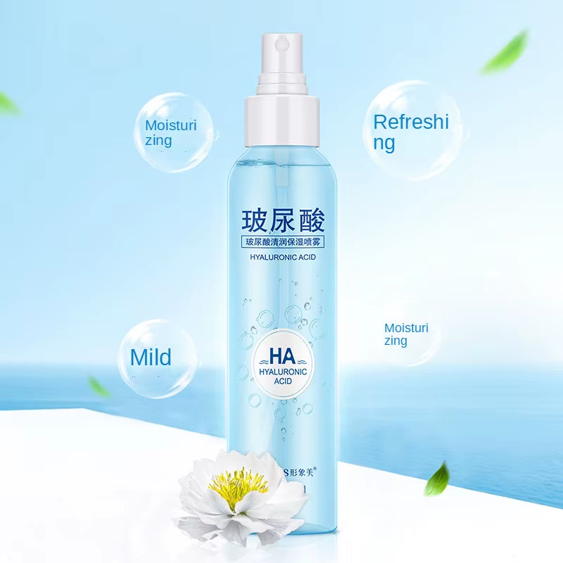 Hyaluronic Acid Moisturizing Spray Makeup Water Face Toner Refreshing Oil Control Hydrating Serum Tonic Skin Care Products 150Ml