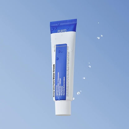Deep Sea Cream, Hydration, Lightweight, for All Skin Types, Daily Face Moisturizer, Vegan & Cruelty-Free, Korean Skin Care, 50Ml 1.69Fl.Oz