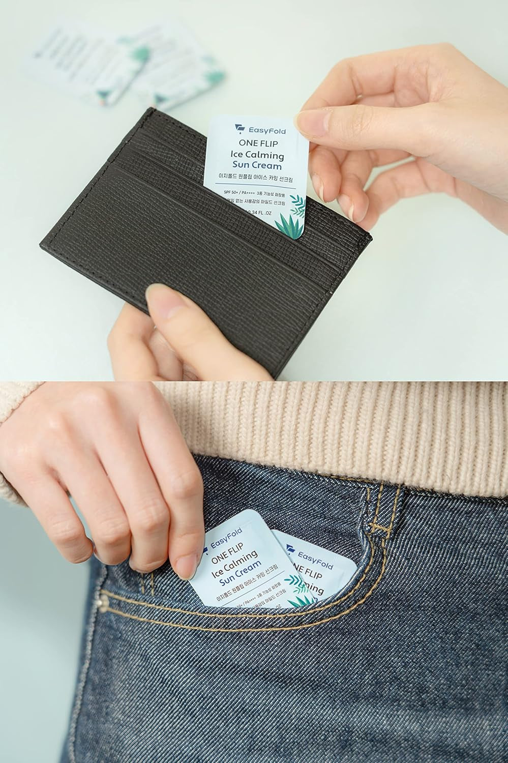 Korean Sunscreen Spf 50 (30 Pack) - Travel Size Sunblock Face & Body, Korean Beauty Skin Care Sun Block, Sun Cream